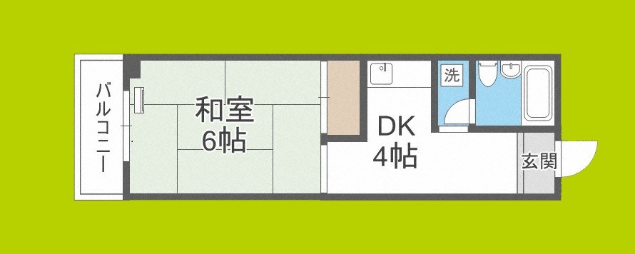 エスコート中崎 間取り