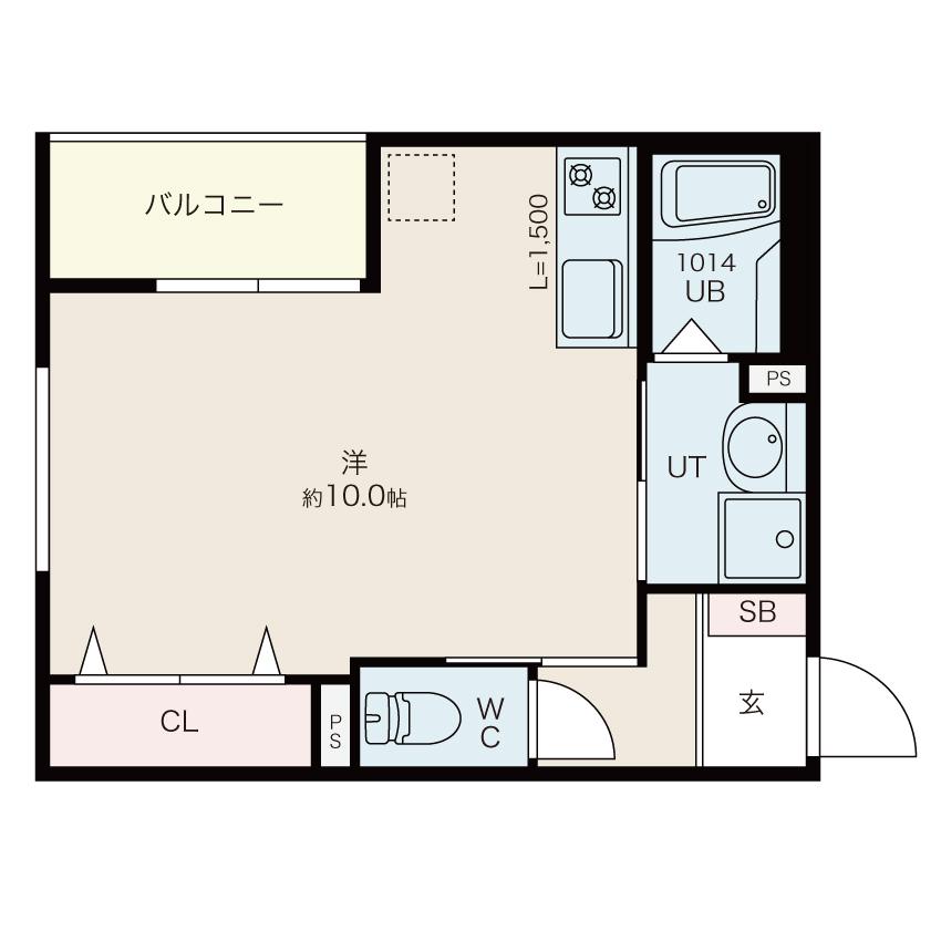 ARATA姫里Ⅱ 間取り