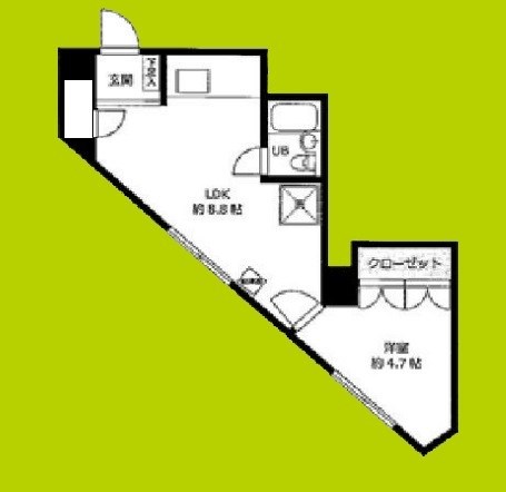 淡路第2ダイヤモンドハイム 間取り