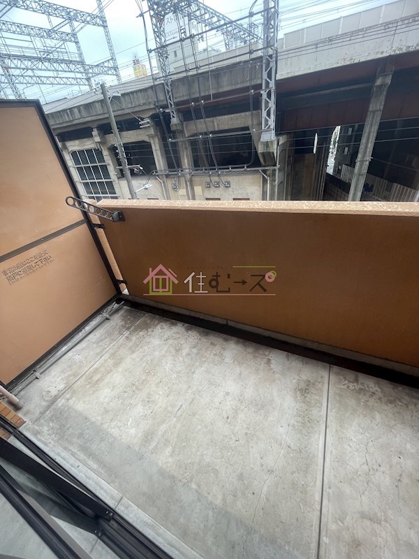 ライオンズシティ難波南 ベランダ