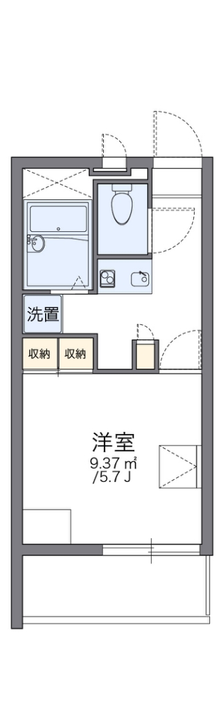 レオパレス白糸 間取り