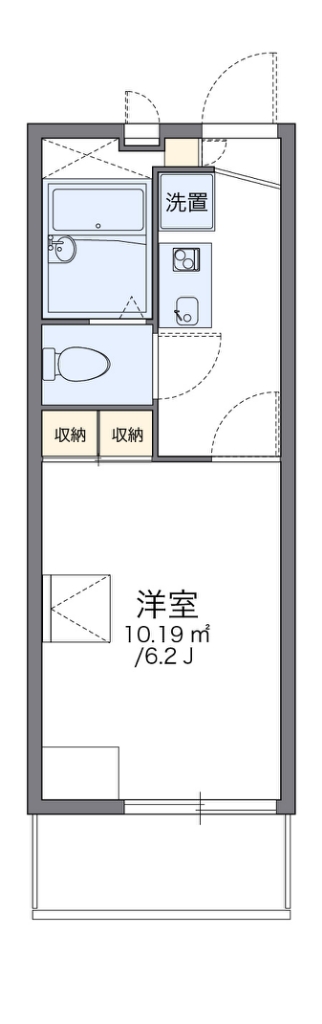 レオパレスＤｒｅａｍＳｅｅｄⅠ 間取り