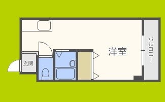 エスパス南巽 間取り