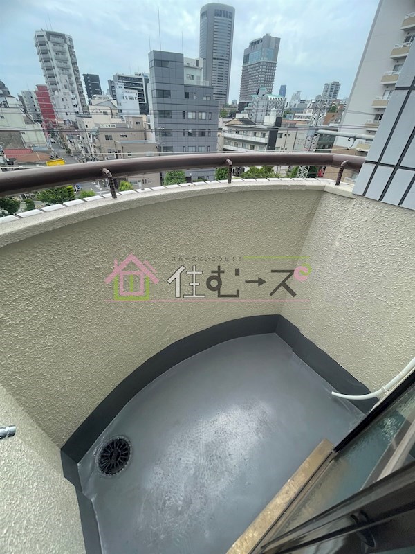 桜ノ宮シティハイツ ベランダ