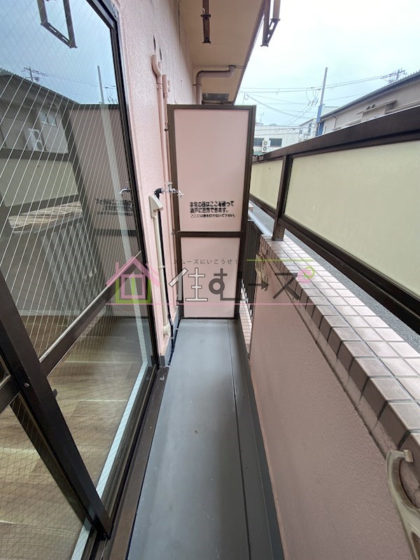 キンキ加美ハイツ ベランダ