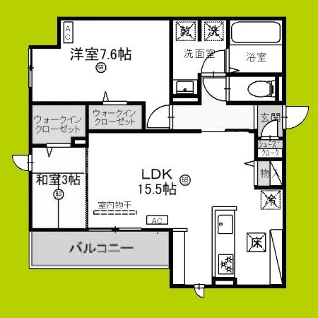 TORISIA寺田町 間取り