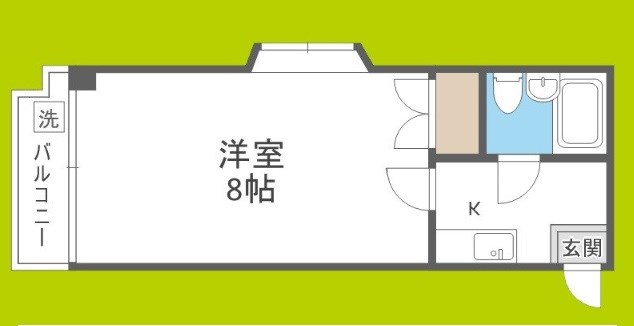 カツタビルディング5号館 間取り