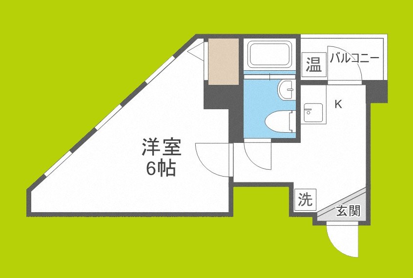 ミストラル本町ウエスト 間取り図