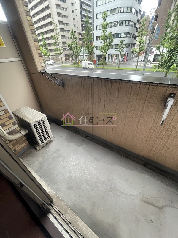 アスヴェル江戸堀 ベランダ