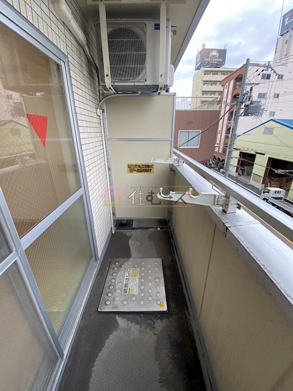 オーロラ・タワー難波 ベランダ