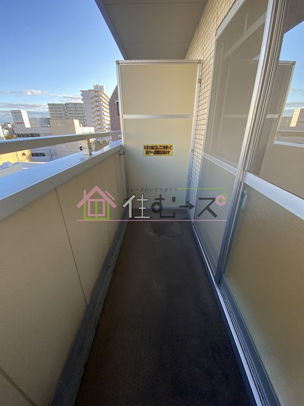 オーロラ・タワー難波 ベランダ