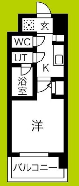 スプランディッド難波 間取り