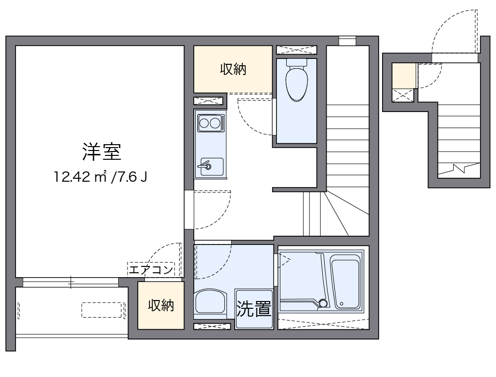 クレイノやよい 間取り