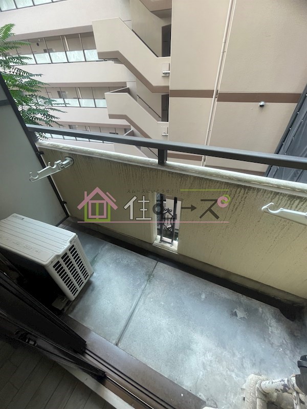 レバンガAP新大阪イースト ベランダ