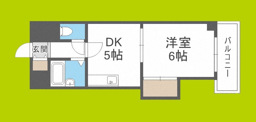 ローズコーポ新大阪7 間取り