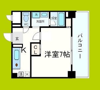 インペリアル靭本町 間取り