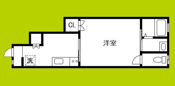 八木テラスⅡ 間取り