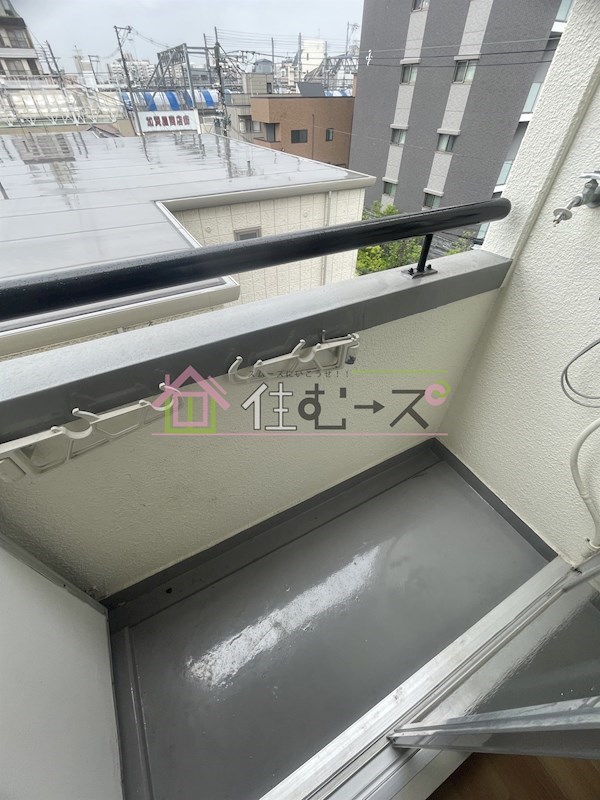 カルム加賀屋 ベランダ