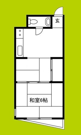 ヴィラ大正  間取り