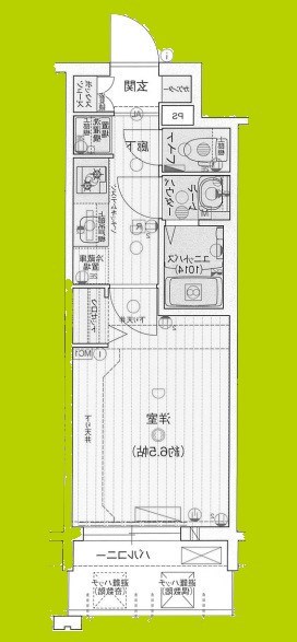 プレサンス朝潮橋ベイ・ブリーズ 間取り