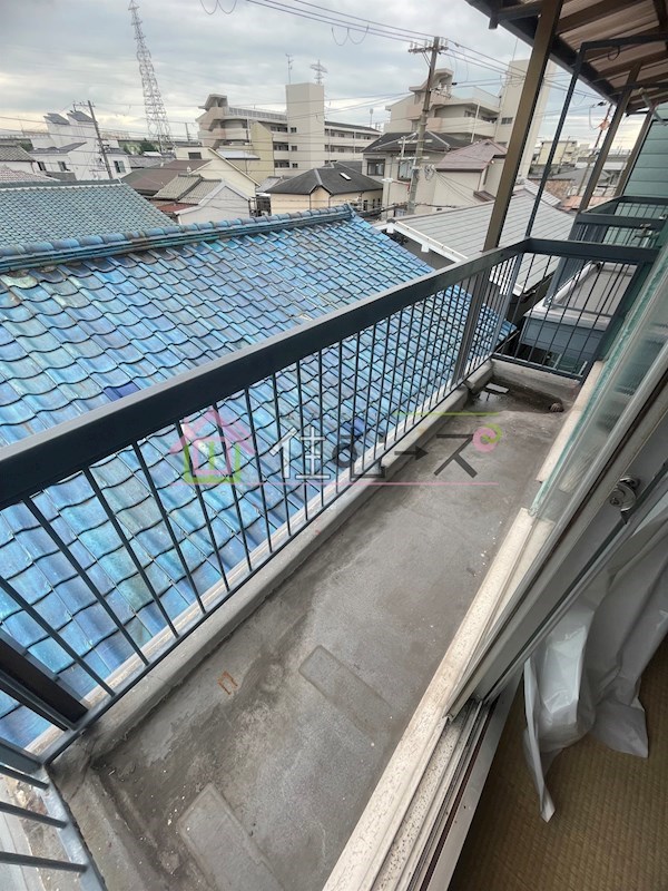 阪堺マンション ベランダ