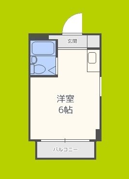 清水728ハイツ 間取り