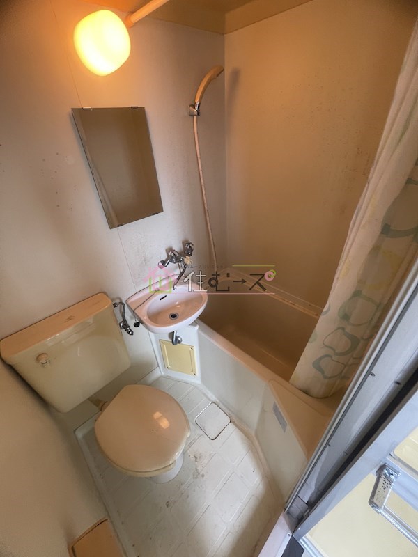 清水728ハイツ 風呂画像
