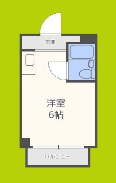 清水728ハイツ 間取り