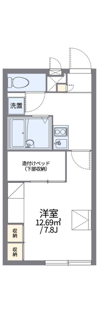 レオパレス宮田町 間取り