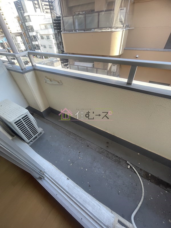 コーポあびこ ベランダ