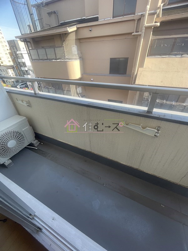 コーポあびこ ベランダ