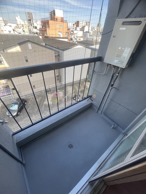 長居グランドハイツ ベランダ