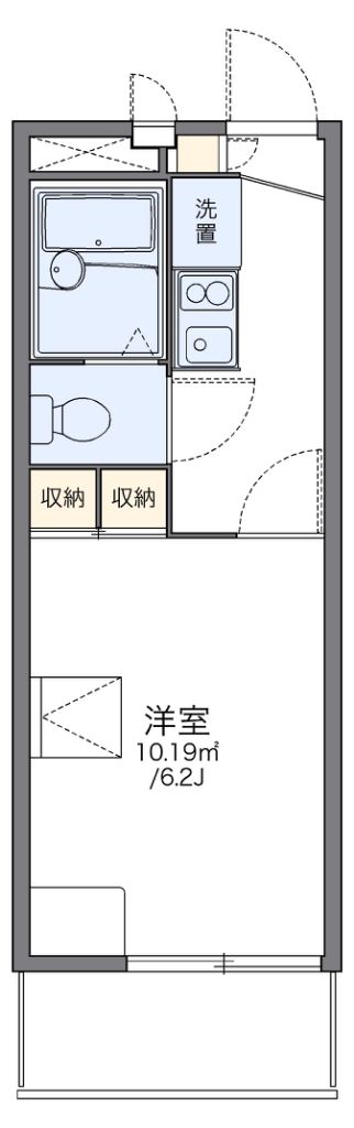 レオパレスＭ．Ｓ．ＭⅡ 間取り