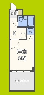 大手前ハイツ 間取り