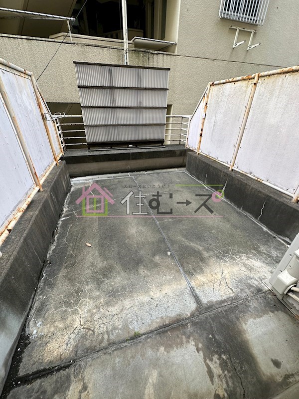 大手前ハイツ ベランダ