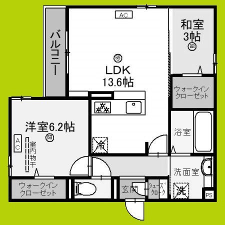 トリシア上甲子園 間取り