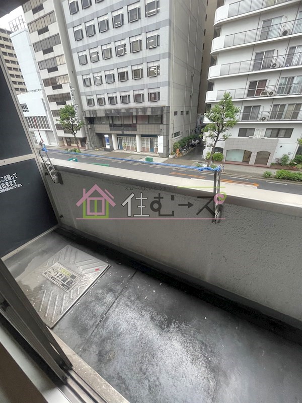 ラグジェリア天満橋 ベランダ