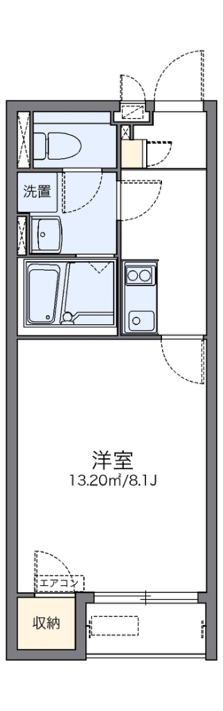 レオネクストみやびⅠ 間取り
