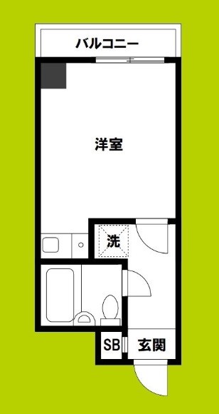 ライオンズマンション靭公園第２ 間取り