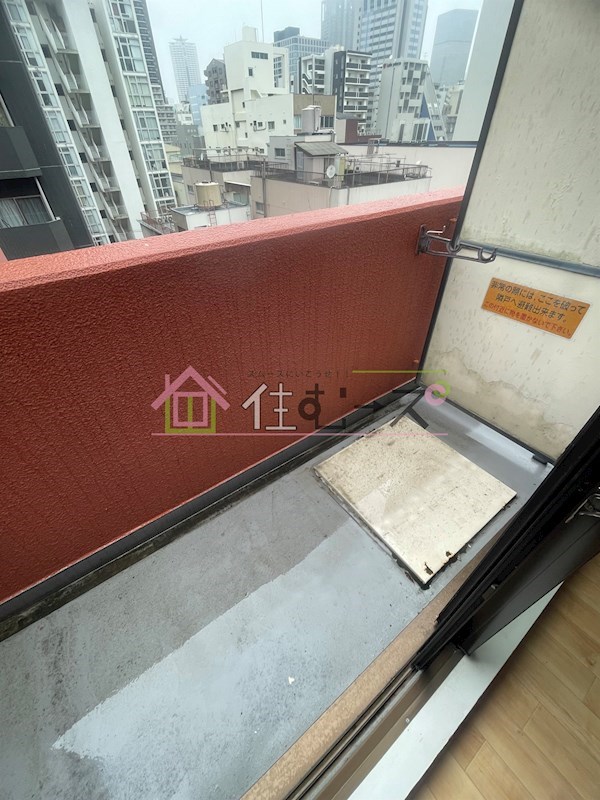 ライオンズマンション靭公園第２ ベランダ