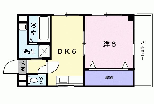 グランツオカモトⅤ 間取り