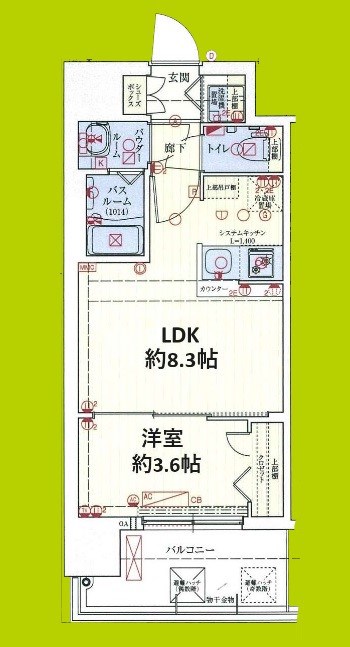 スワンズシティ大阪エスクレア 間取り