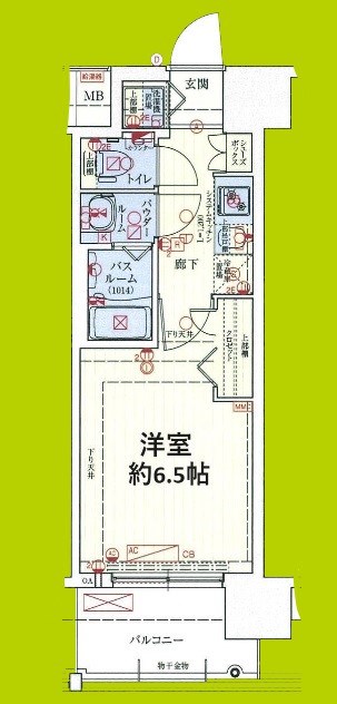 スワンズシティ大阪エスクレア 間取り