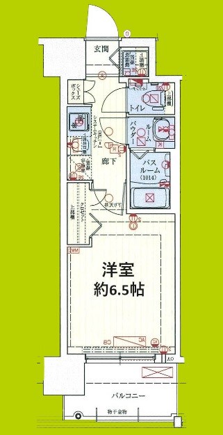 スワンズシティ大阪エスクレア 間取り