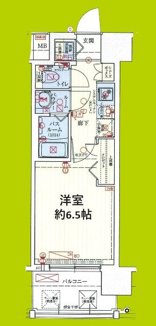 スワンズシティ大阪エスクレア 間取り