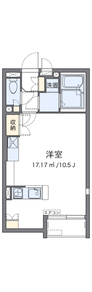 レオネクストケイスピリット桜坂 間取り