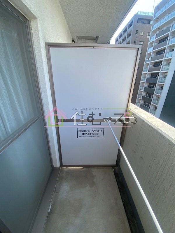 インペリアル靭本町 ベランダ