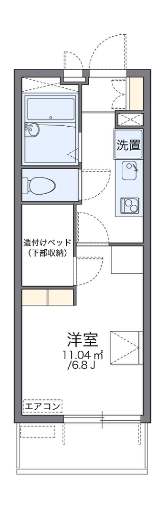 レオパレス雅 間取り