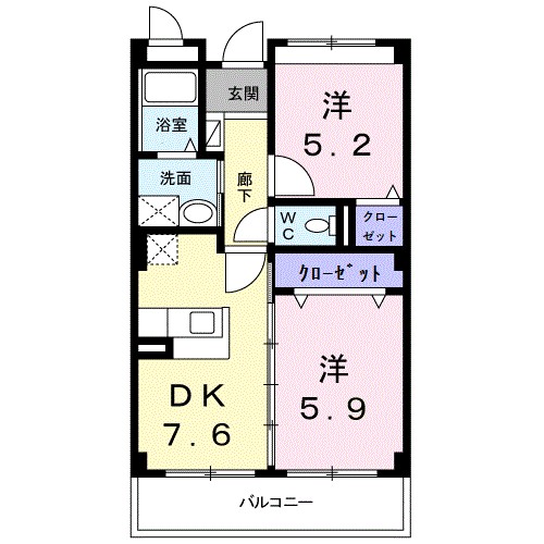 コータ・コートⅡ 間取り