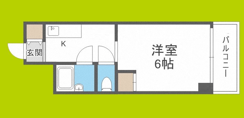 第11土井マンション 間取り図